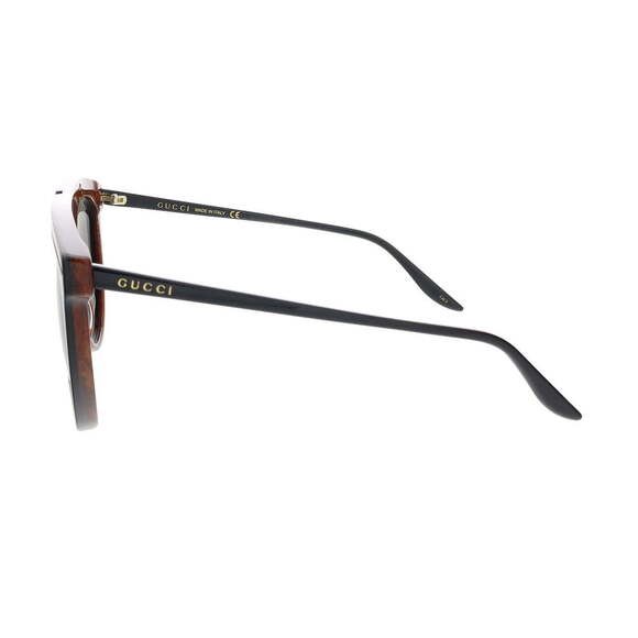 NWT Gucci GG0732S-001-61 Havana Aviator 61mm Sunglasses main image 5